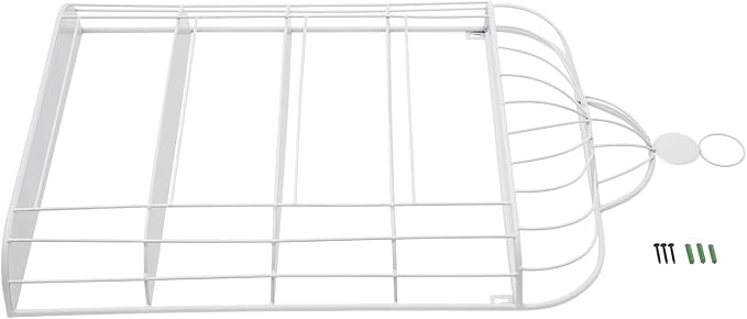 Nail Polish Organizer Wall Mounted, 4-Tier Nail Polish Storage Rack, Metal Nail - Image 6