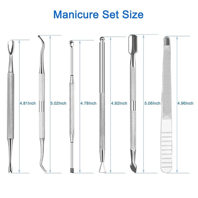 Professional Cuticle Nippers Kit, Cuticle Trimmer - Image 8