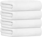 JML Bath Towel, Microfiber Bathroom Towels Set 4 Pack by JML