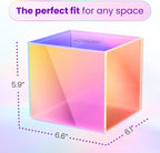 CLEAN SKIN CLUB Prism Box for Clean Towels XL – Acrylic Bathroom Storage - Image 3