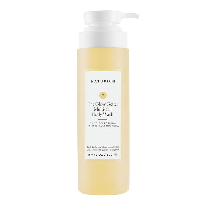 Naturium The Glow Getter Multi-Oil Hydrating Body Wash, Gentle Cleanser by Naturium