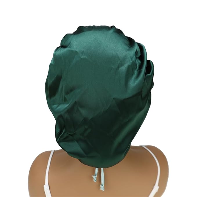 Adjustable Silk Satin Bonnet Hair Care Caps - Image 7