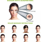 Bibabala 4-PCS Face Roller and Gua Sha Set, Skin Care Roller, Jade Roller Set - Image 6