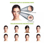 4-PCS Gua Sha Set, Skin Care Roller, Jade Roller Set, Face Stone Facial Roller - Image 6