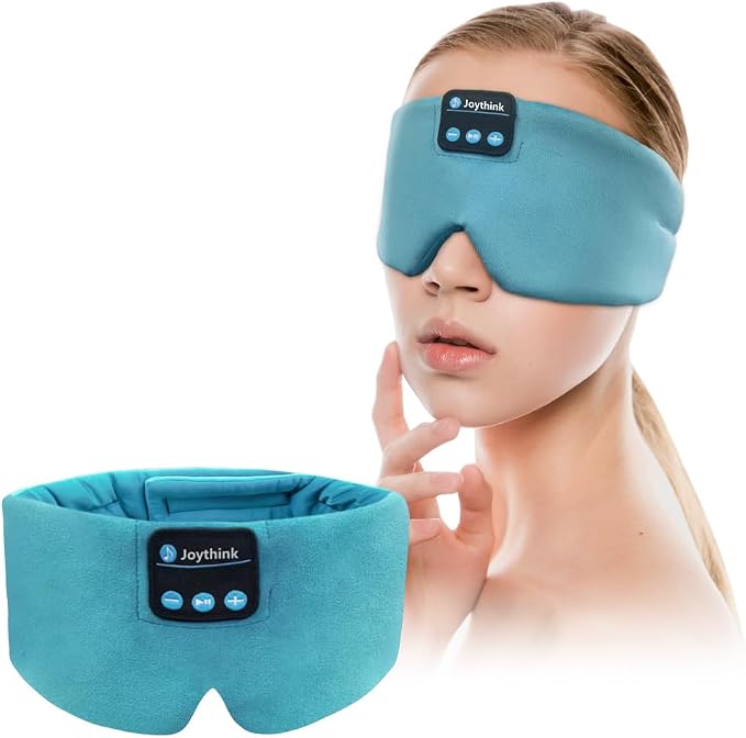 Joythink Sleep Headphones Bluetooth Sleep Mask Silk Kids Children Wireless by Joythink