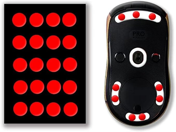 X-Raypad Jade Speed Mouse Skates, Offers Excelent Wear Resistance, Speed & by X-Raypad
