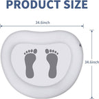 Inflatable Pool Foot Bath Basin, Foot Soaking Bath Basin Foot Bath - Image 2
