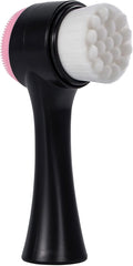 Face Brush 2 in 1, Facial Cleansing Exfoliating Scrubber Brush, Silicone Double by BEOMEEN