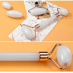 Face Roller and Gua Sha Set for Skin Care Routine and Puffiness Self Care Gift - Image 2