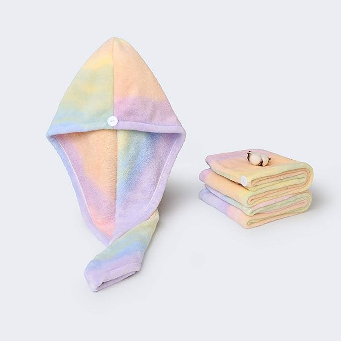 Microfiber Hair Drying Wrap Towel - Image 4