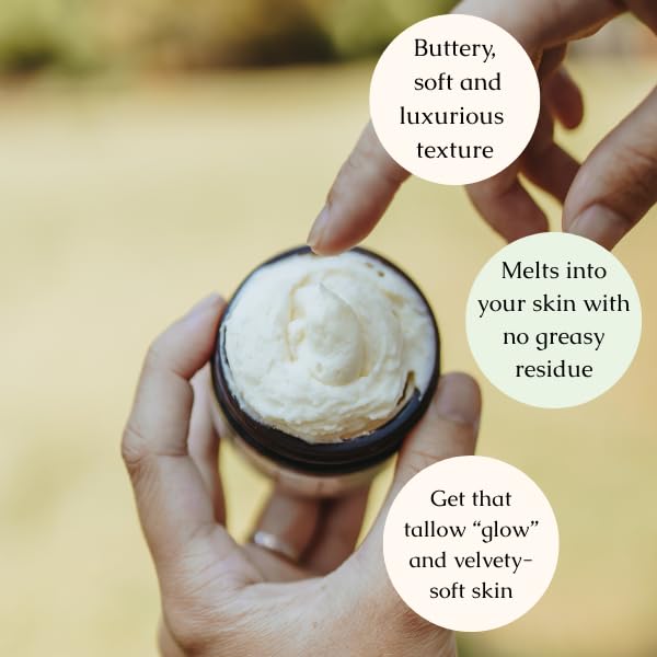 Hearth and Homestead: Handmade Whipped Tallow Balm, Moisturizer, Body Butter - Image 3