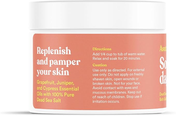 ASUTRA Dead Sea Bath Salts, 16 oz - Image 2