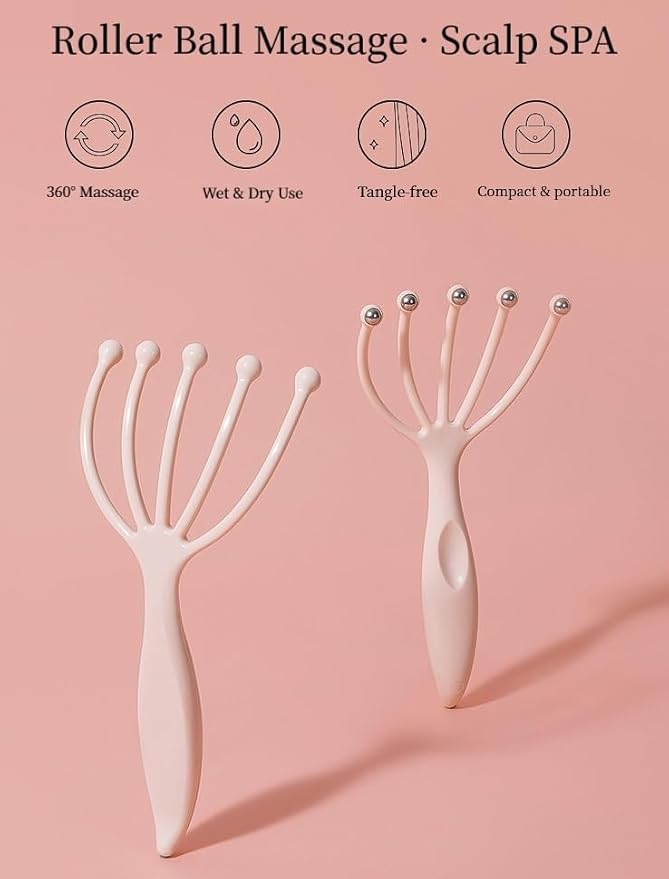 Scalp Massager & Gua Sha Tool Set - Image 4