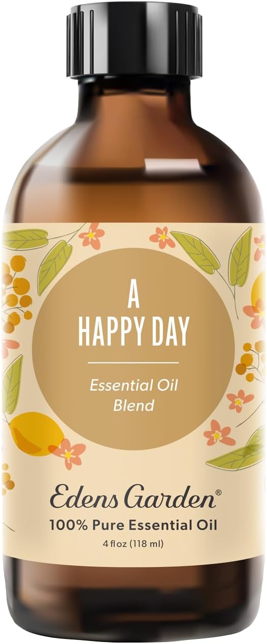 Edens Garden A Happy Day Essential Oil Blend- 100% Pure Premium Grade, by EdensGarden