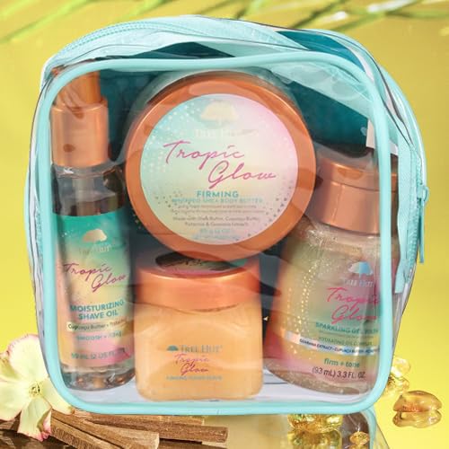 Tree Hut Mini Tropic Glow Everything Shower Gift Set, Mothers Day Gifts - Image 3