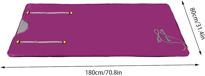 Far Infrared Sauna Blanket Sauna Bag Body Shaper Blanket, 2 Zone Controller - Image 2