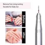 10pcs Diamond Flame Cuticle Drill Bits Set, Professional Cuticle Nail Drill Bits - Image 3