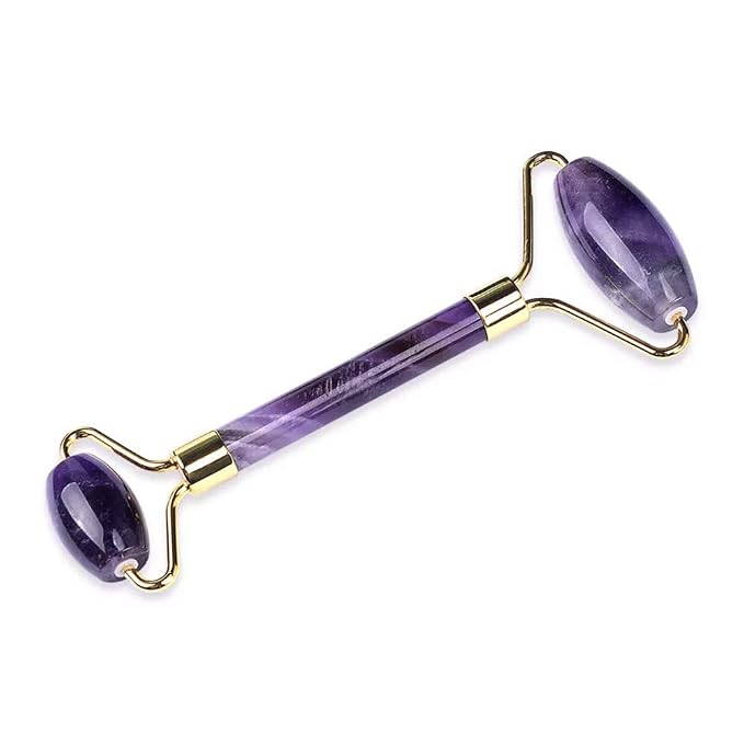 Jade Roller, Face Roller, Facial Beauty Roller Skin Care Tools, Quartz Massager by Unknown