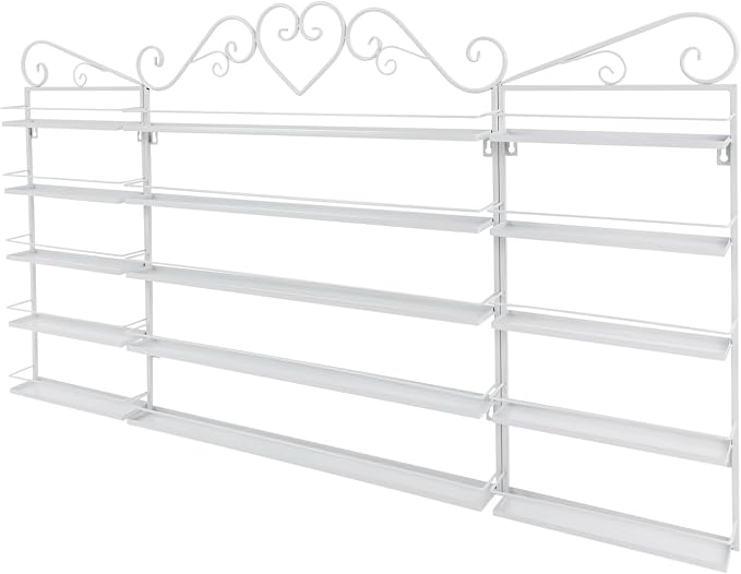 Nail Polish Rack Wall Mounted, Metal Nail Polish Storage Holder - Image 6