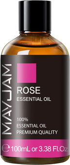 Rose Essential Oil, MAYJAM Premium Pure Essential Oils - Image 2