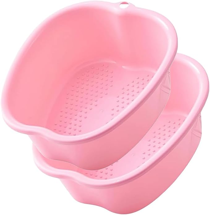 Foot Soaking Tub Sturdy Soaking Feet Bucket Large Size Foot Basin Thickened by Chpbolly