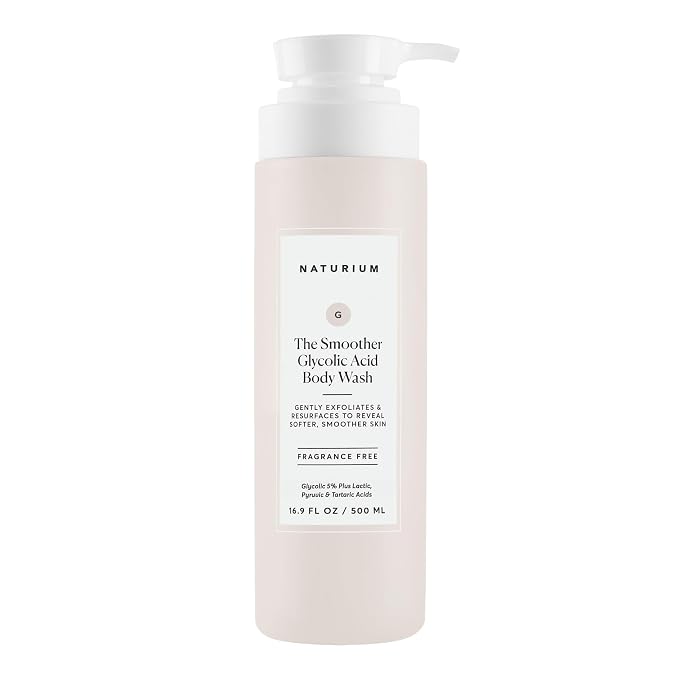 Naturium The Smoother Glycolic Acid Exfoliating Body Wash, Soft & Smoothing by Naturium