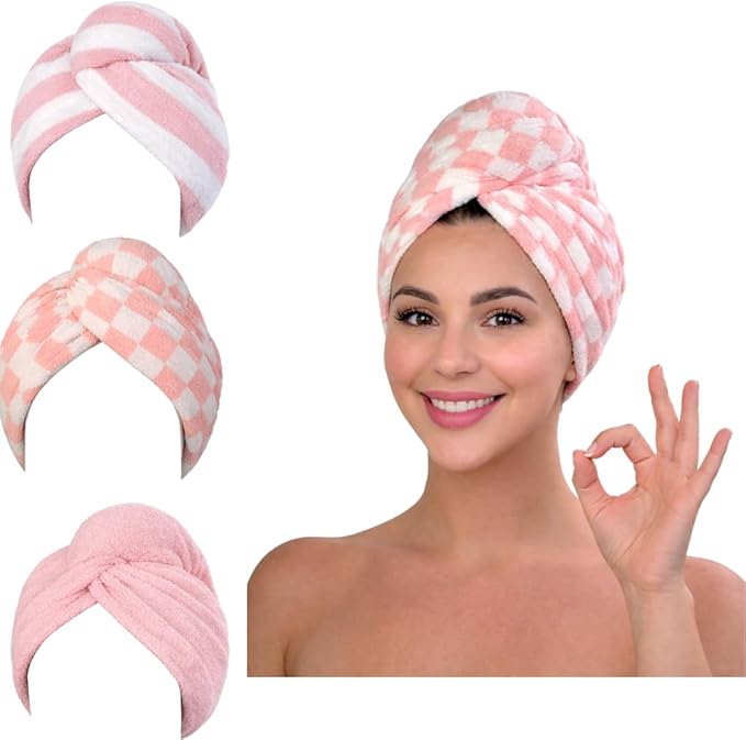KELVO Microfiber Hair Towel Wrap by Unknown