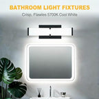 Bathroom Light Fixtures: 31.5 Inch ETL Certified LED Bathroom Vanity Light - Image 2