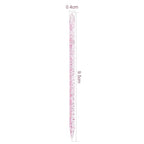 100Pcs Disposable Nail Sticks Double-End Nail Cuticle Pusher Remover Nail Care - Image 3
