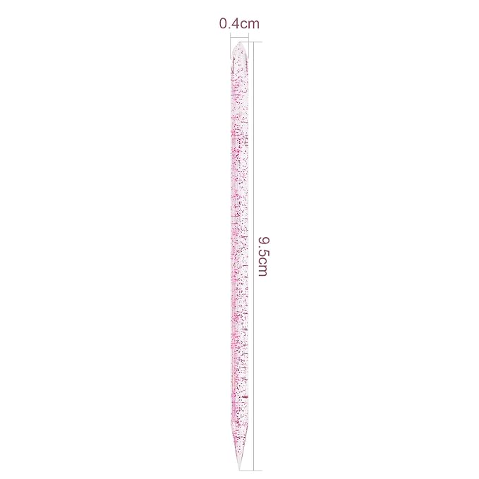 100Pcs Disposable Nail Sticks Double-End Nail Cuticle Pusher Remover Nail Care - Image 3