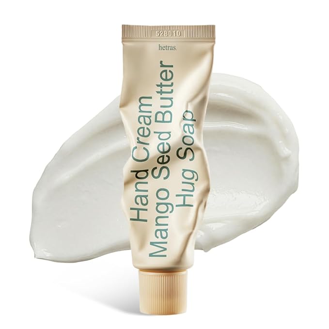 hetras. Perfume Hand Cream 1.69 oz., Hug Soap by hetras