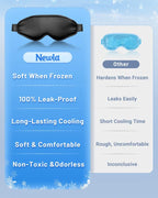 Cooling Eye Mask for Puffy Eyes: Fsa Eligible Items Hsa, Ice Eye Pack for - Image 7