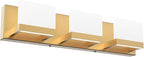 Tipace Gold Bathroom Vanity Light Fixtures Modern LED 3 Lights Vanity Light by Tipace