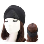 2Pcs black and red Mesh Hair Wraps, Thicker Soft Head Wraps - Image 6