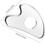 BTYMS Gua Sha Facial Tools Stainless Steel, Heart Shaped Guasha Tool - Image 2
