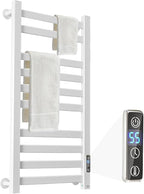 Heated Towel Rack for Bathroom Towel Warmer Racks Wall Mounted by AyiDrmjj