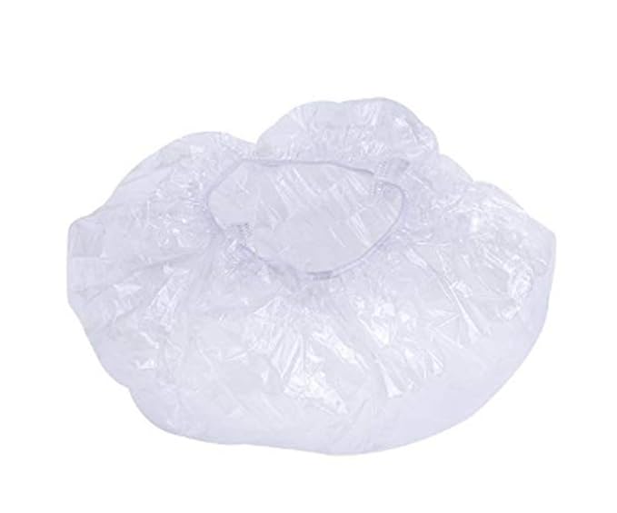 200 Pcs Disposable Plastic Shower Caps - Image 2