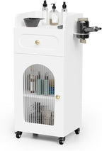 Salon Cart with Wheels, 3 Tier Rolling Beauty Trolley - Image 6