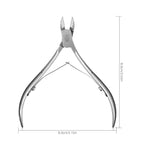 3Pcs Cuticle Clipper Stainless Steel Scissors Professional Cuticle Dead Skin - Image 2