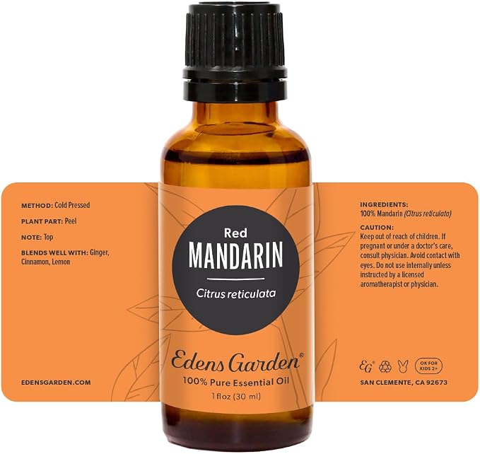 Edens Garden Mandarin- Red Essential Oil- 100% Pure Premium Grade, Therapeutic - Image 8