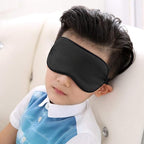 100% Natural Silk Sleep Eye Mask Kids, Cute Night Sleeping Mask - Image 2