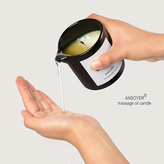 Massage Oil Candle, Ultra Hydrating Body Care - Image 2