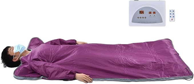 Srliya Far Infrared Sauna Blanket, Portable Detox Body Slimming Blanket by Srliya