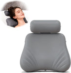 Upgraded Silicone Bath Pillow, 4D Press Inflatable Airbag and Non-Slip Large by Unknown