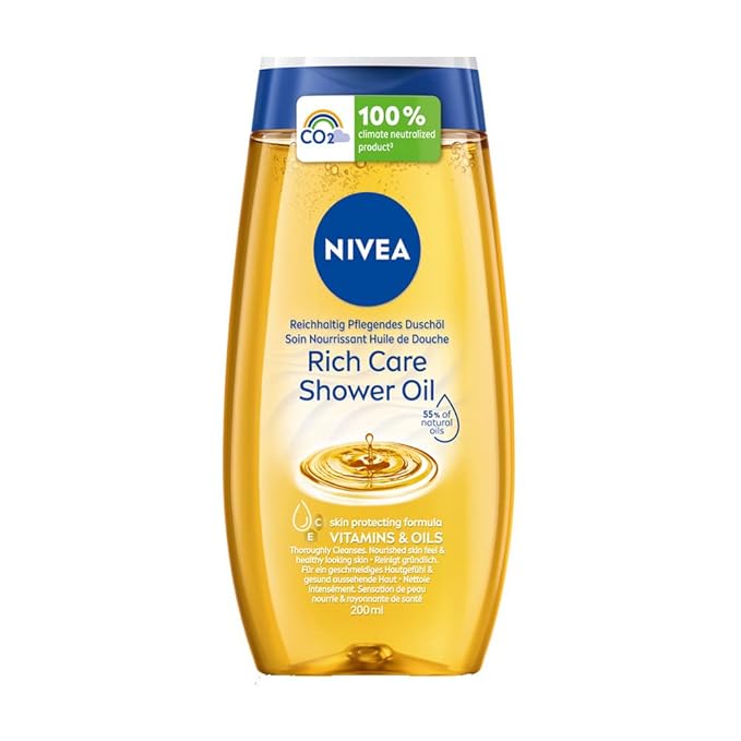 Nivea Rich Care Intensive Nourishing Shower Oil 200 ml by Nivea