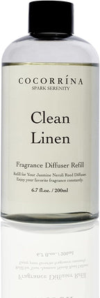 Cocorrína Clean Linen Scented Reed Diffuser Oil - Image 4