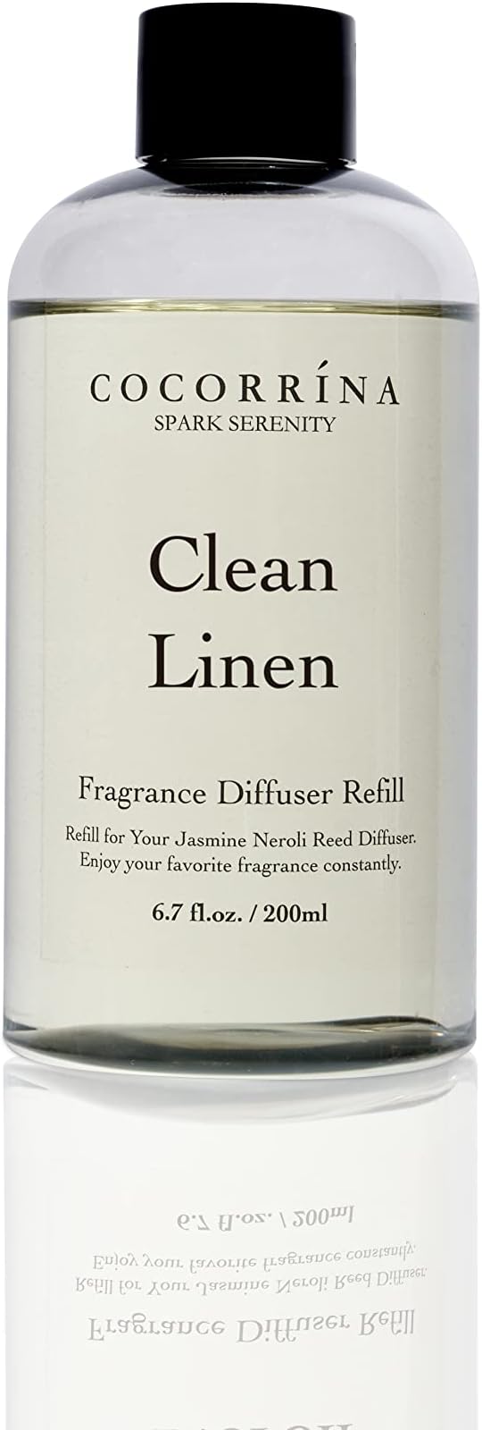 Cocorrína Clean Linen Scented Reed Diffuser Oil - Image 4