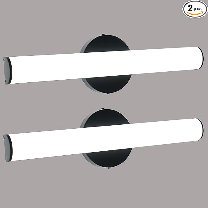 OOWOLF 2 Pack Bathroom Vanity Light, Adjustable Brightness 12W 17.3inch by OOWOLF