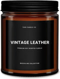 1OAK Leather Candle by 1OAKCandleCo