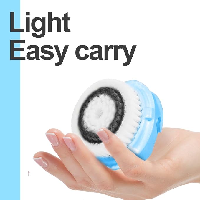 Facial Cleansing Brush Head Replacements Compatible - Image 2